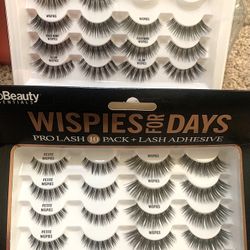 Wispies Lashes Total 18 Pairs BRAND NEW