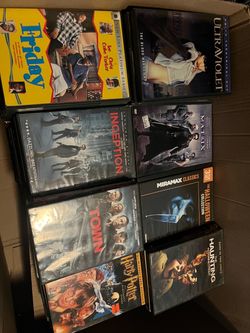 Random DVDs $60