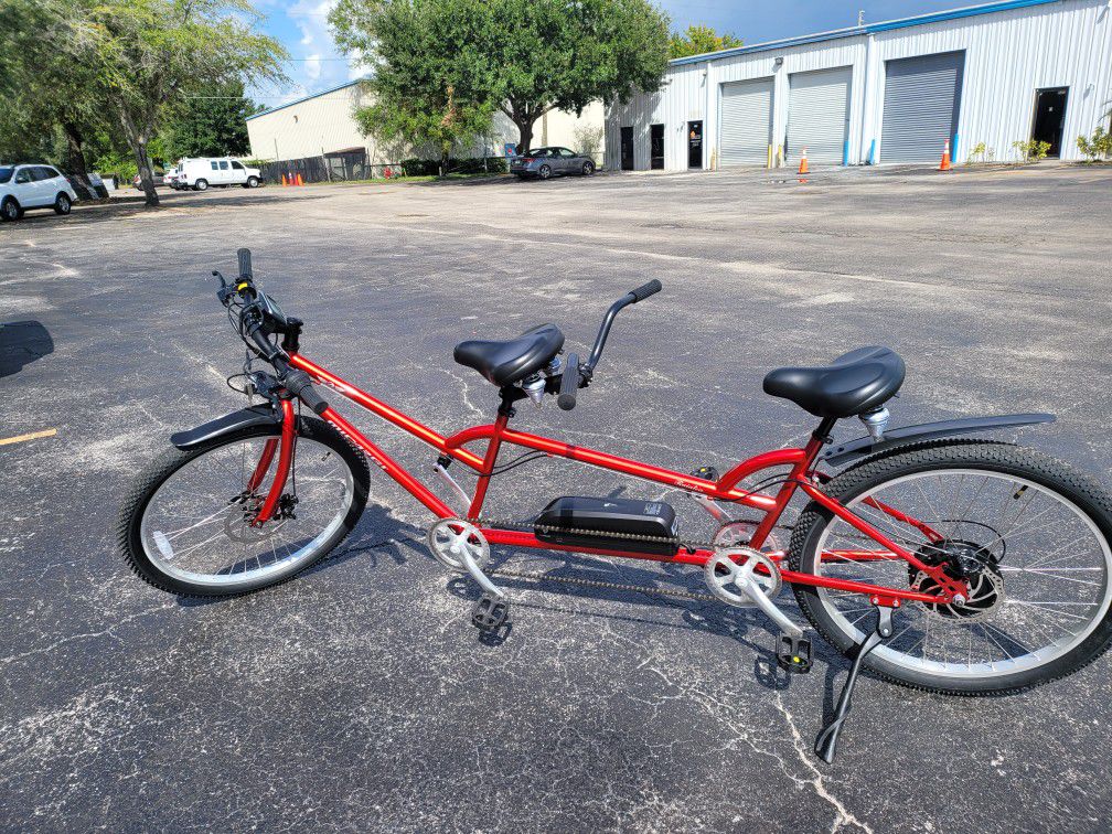 BRAND NEW Micargi 500W Raiatea Tandem Electric Bicycle