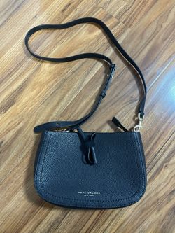 Marc Jacobs Maverick Black Leather Crossbody Bag