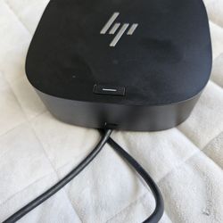 HP USB-C Dock G5-11 in 1 Adapter for Both USB-C and Thunderbolt-Enabled Laptops, PCs, & Notebooks