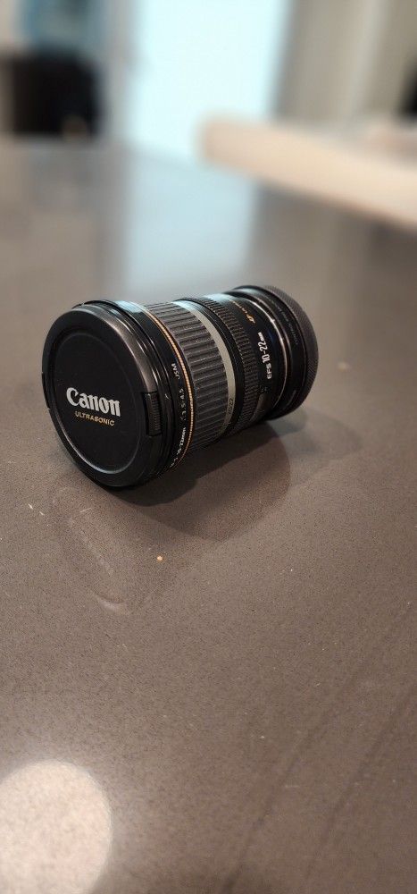 CANON EFS 10-22 Wide Angle Lense