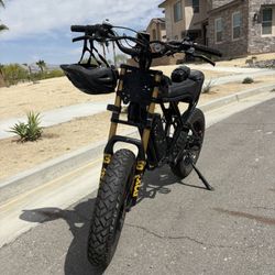 Modded Ridstar Q20 Electric Dirt E-Bike  Mountain Bike Surron Talaria Tuttio Razor SUMMER CRUISER