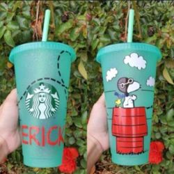 Custom Starbucks Glitter Limited Edition Tumbler Cup