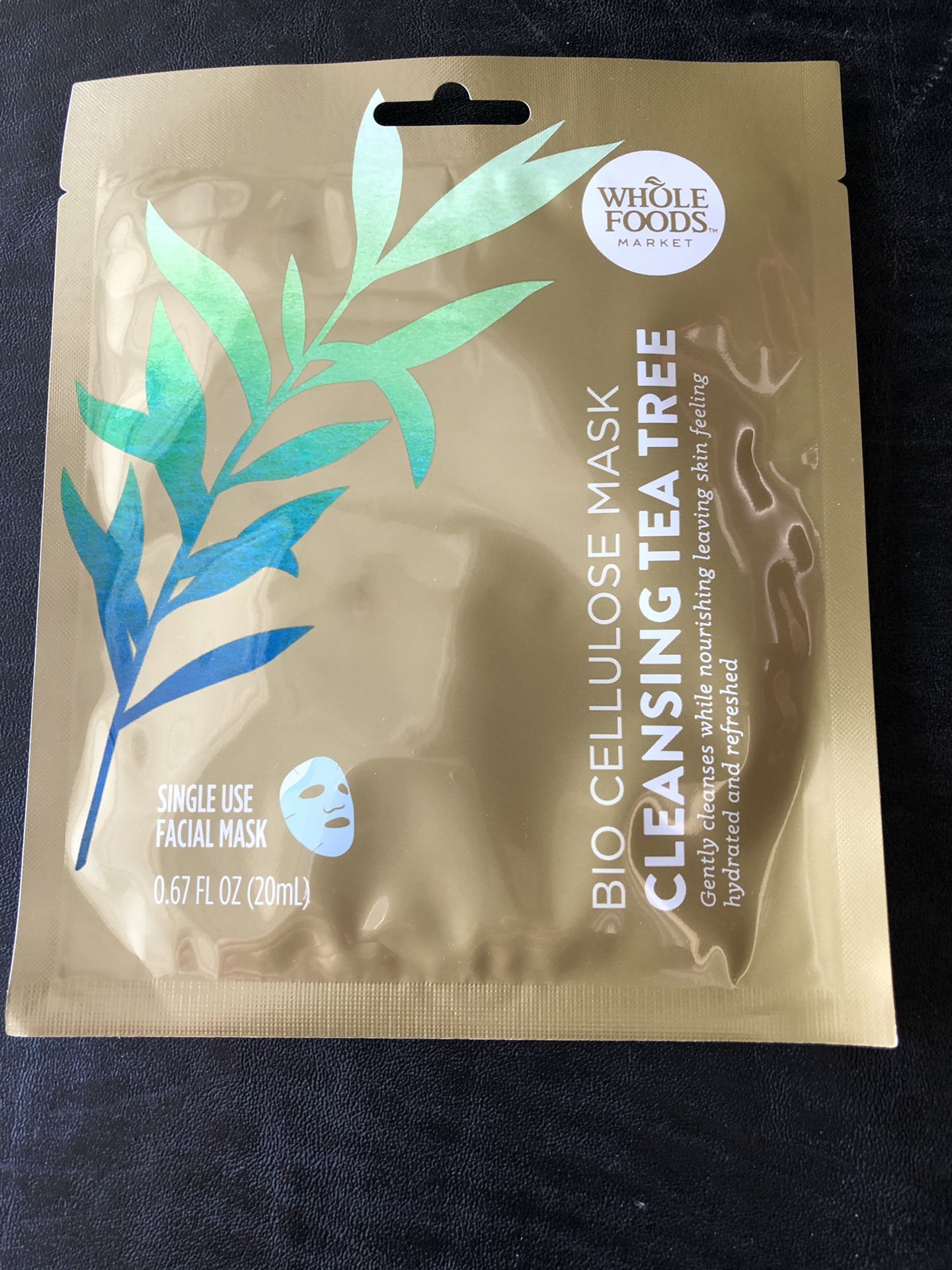 Bio Cellulose face mask.