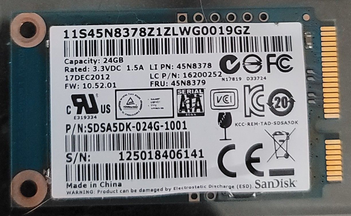 Mini Sata  Ssd 