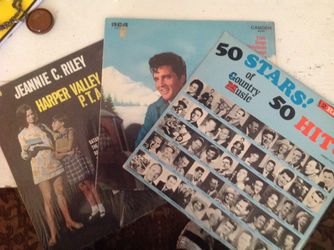 Lot of vintage records