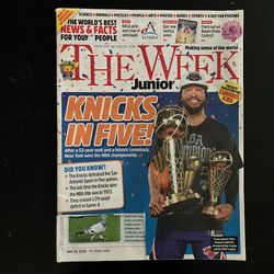 Jalen Brunson MVP NBA NewYork Knicks 2026 Champions The Week Jr Magazine 6.26.26