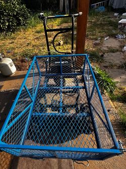 500 lbs. Load + 1000 lbs Hauling Capacity, Steel Electric 48V DC Li-Ion Battery Powered Wheelbarrow