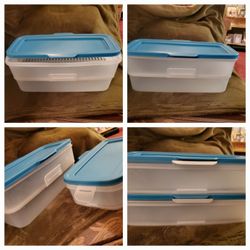 2 Two Part Breading and Storage Containers NEW