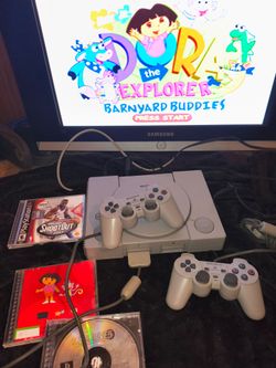 Sony PlayStation 1 Console Bundle with Games