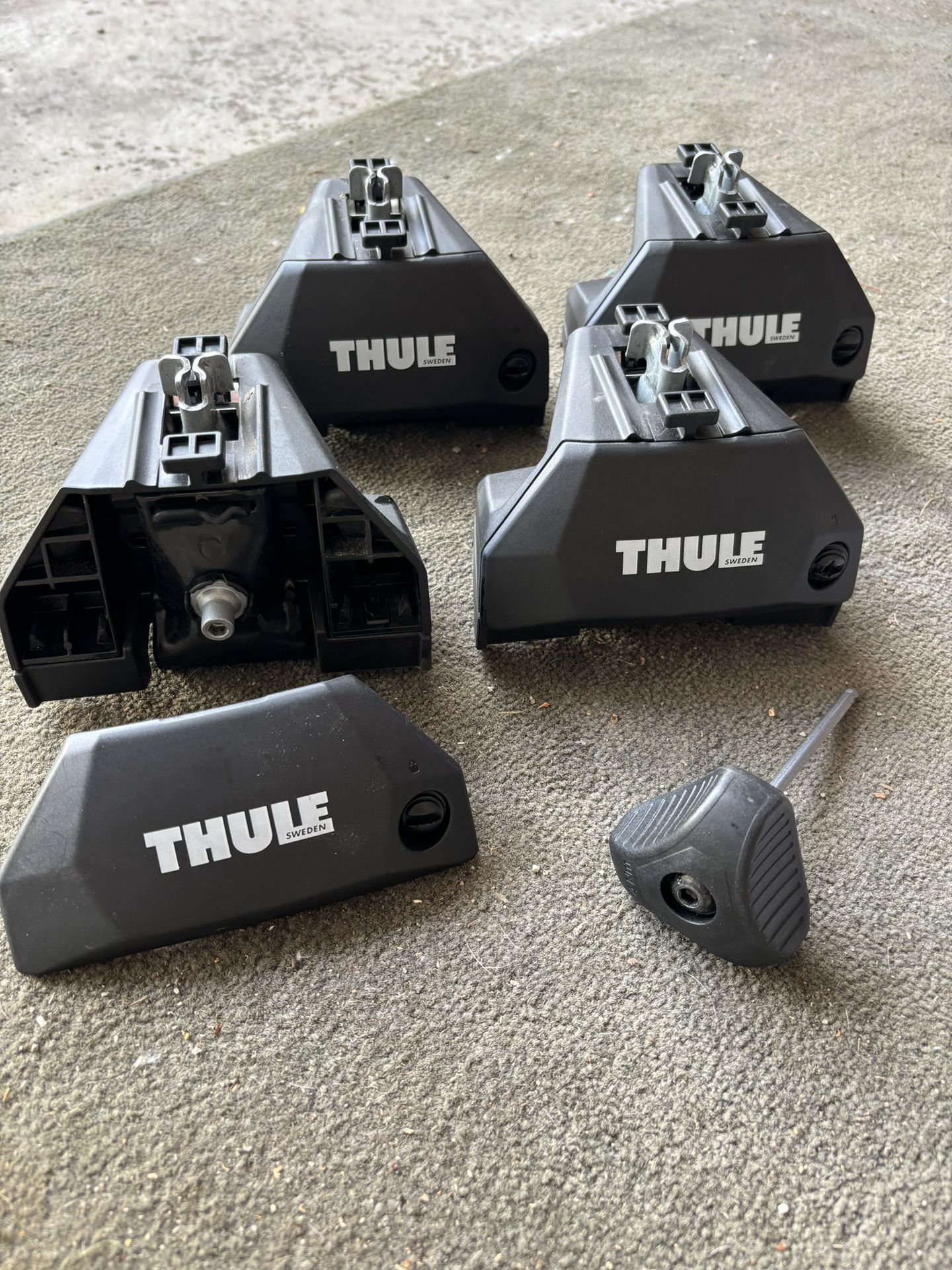 Thule Flush Rail Foot Kit