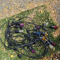 2 Rolls Of 48 Ft Outdoor Lights Waterproof