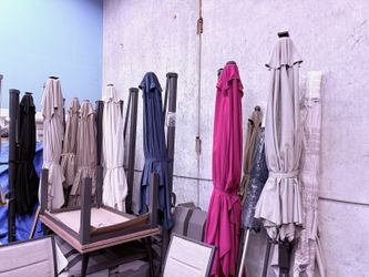 New Outdoor Patio Umbrellas 9’-14’