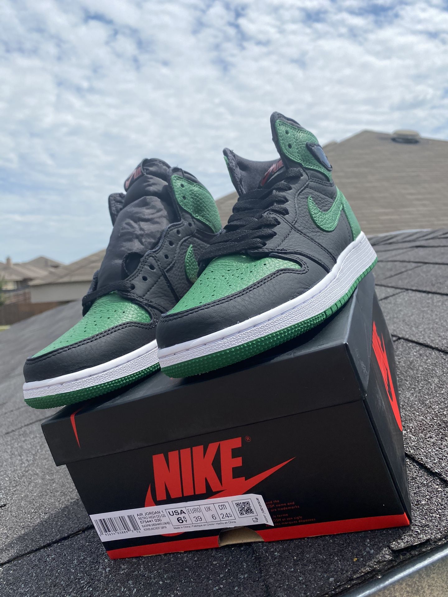 Jordan 1 pine green gs