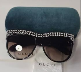 GUCCI Rhinestone Sunglasses