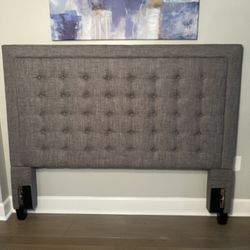 Queen Upholstered Headboard - New