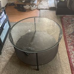 Coffee table With Glass top