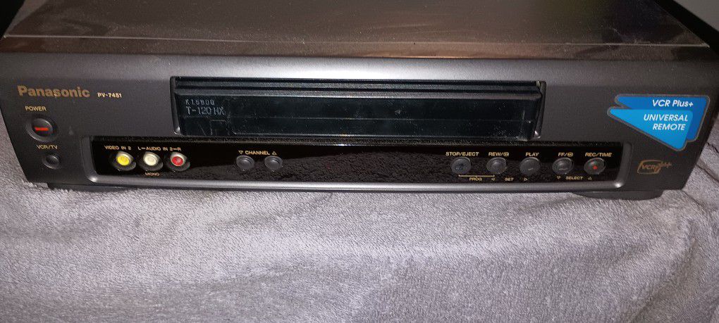Panasonic Video Cassette Player Used Good Condition, $25 Or Best Offer .More Information In Description 