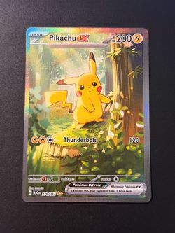 Pikachu Ex #276 Pokemon Ascended Heroes