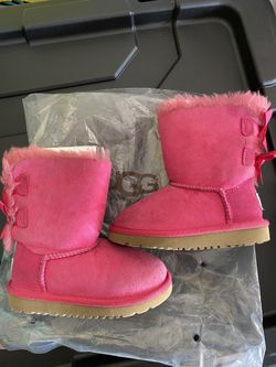 Uggs, pink, size 8 children