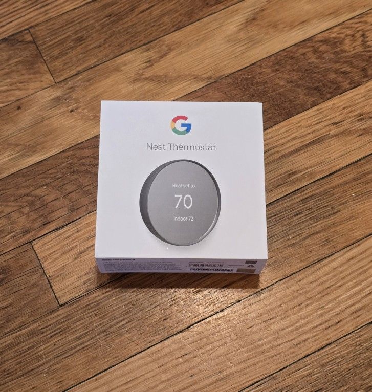 Google Nest Thermostat (Open Box/never-used)