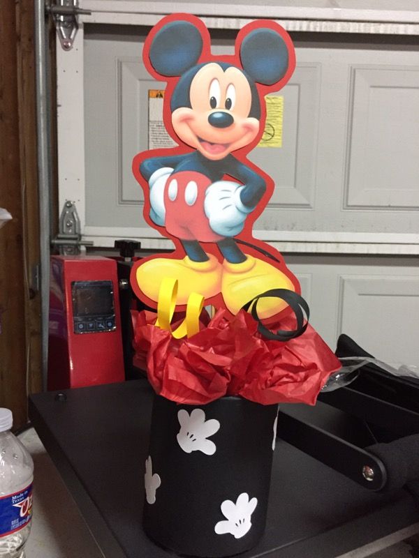 Mickey Mouse centerpiece