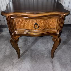 Solid Wood End Table
