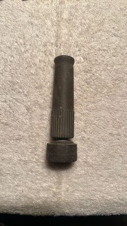 Vintage brass water hose