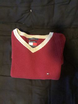 Tommy Hilfiger V-Neck Sweater Size S For Men