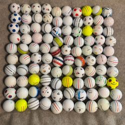100 Cool Golf Balls