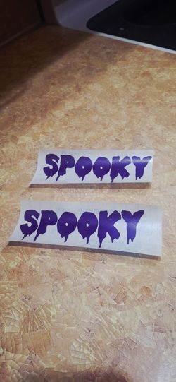 Spooky Sticker