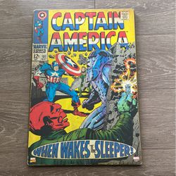 Captain America 101 Cover Wood Wall Art plaque 13x19 Marvel