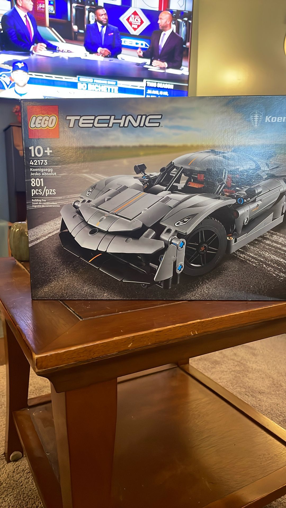 Lego Technic Koenigsegg Jesko Absolut 801 Pcs
