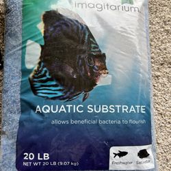 Aquatic Substrate 20lb Blue/white Sand