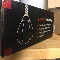 Speed Bag Boxing Punching Bag, Wall Mount Height Adjustable & Fold Speed Bags for Boxing, Wall Bracket Boxing Reflex Ball, Boxing Bag as Adults Teens 