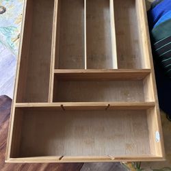 Bamboo Drawer Organizer