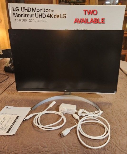 27In LG MONITORS Read Description For Details EA $225