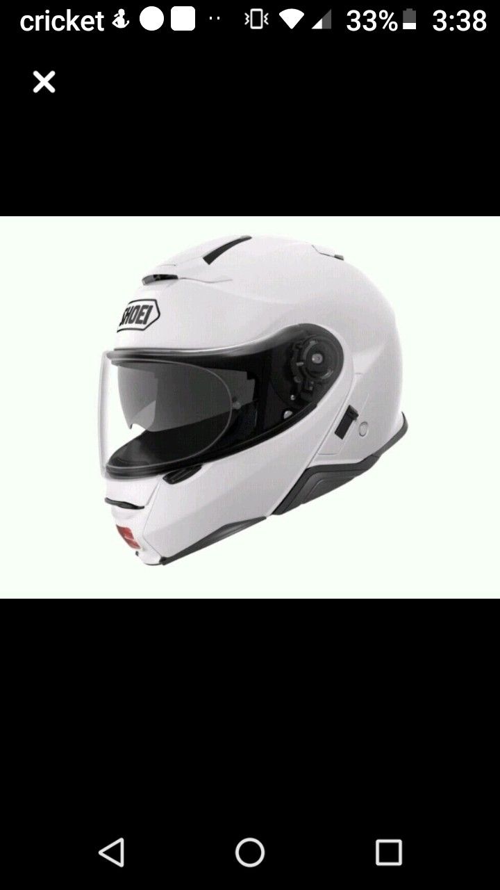 small shoei bike helmet