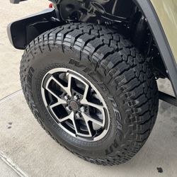 17 Inch Wheels and 33” Tires