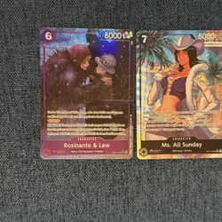 One Piece OP-14 cards 