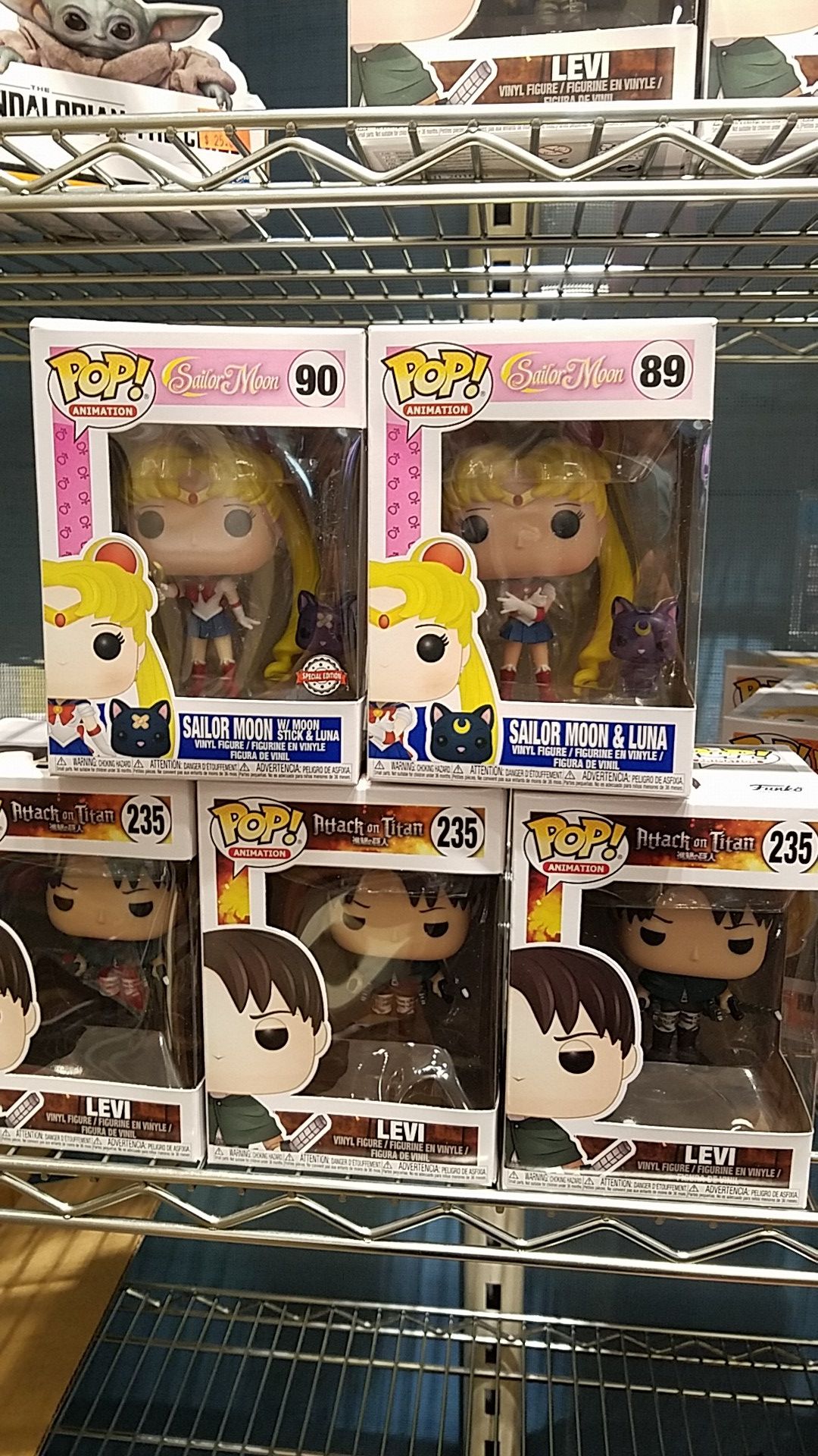 Sailor Moon funko pop