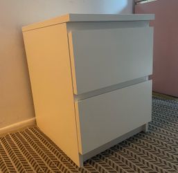 IKEA Malm 2-Drawer Dresser White