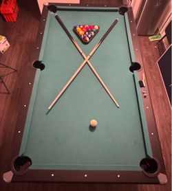 Pool table & ping pong table combo set