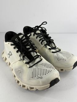 On Cloud X 3 Womens Size 8.5 Running Shoes Ivory White Black 40.99702