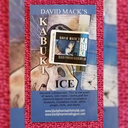 Promo Sample Of David Mack's Kabuki Ice Perfume Oil Blend