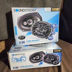 Soundstream 6x9 4 way Speaker  $45 Each Box 2 In A Box