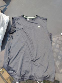 Russell sleeveless top size M(38-40). Black