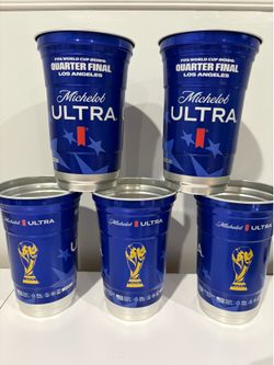 FIFA World Cup Quarter Final Michelin Ultra Aluminum Cups - Spain vs Belgium
