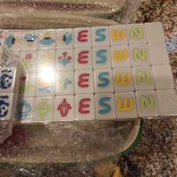 Brand New American Mahjong Set With  Dice And Case